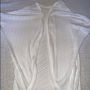 White Knit Cardigan
